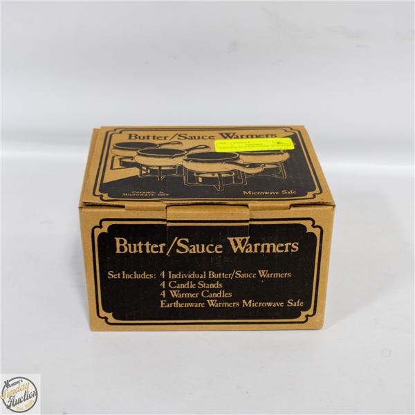 VINTAGE BUTTER/SAUCE WARMERS
