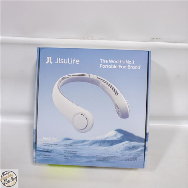 NEW JISULIFE LIFE 4 NECK FAN W/ 4000MAH BATTERY