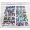 Image 1 : 4 SHEETS OF YOUNG GUNS & HOCKEY INSERT CARDS