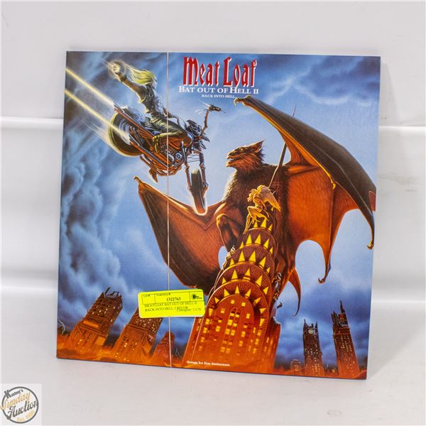MEATLOAF BAT OUT OF HELL II BACK INTO HELL 2 RECOR