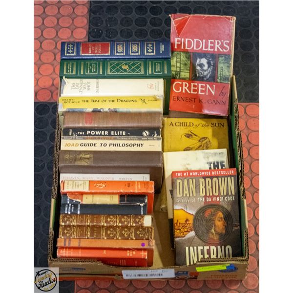 BOX OF BOOKS