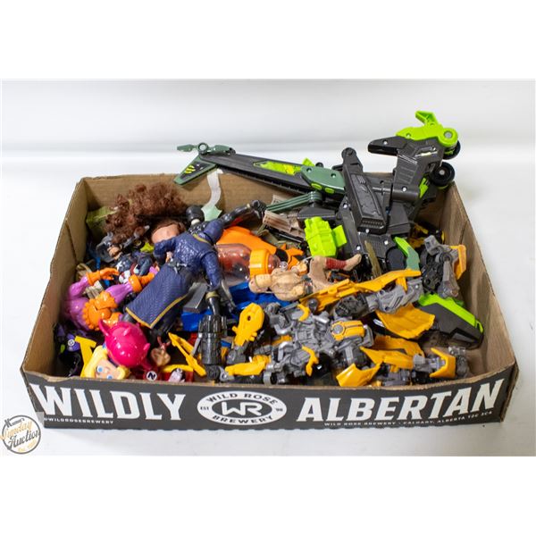 FLAT OF TOYS