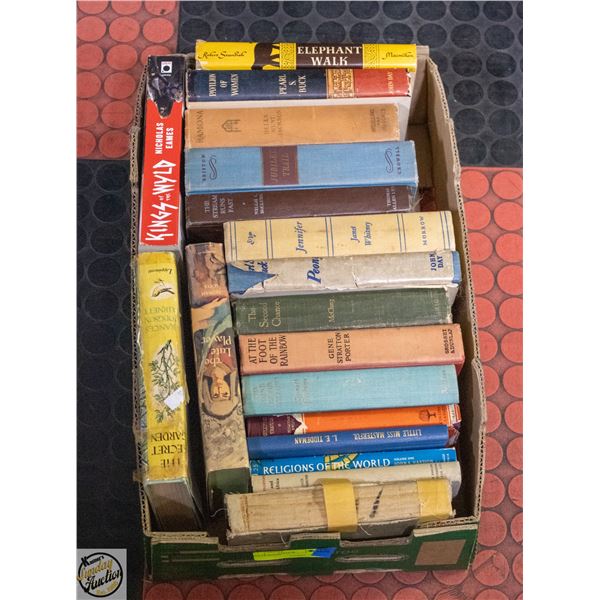 BOX OF BOOKS
