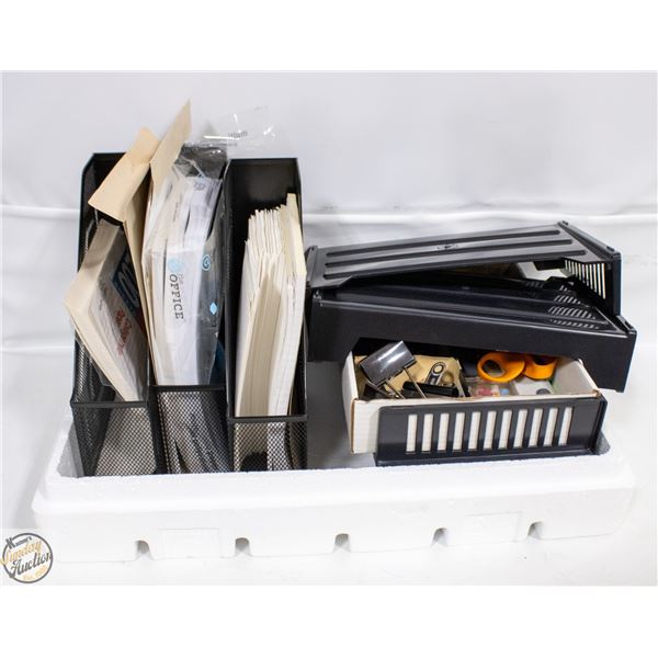 LOT OF OFFICE SUPPLIES