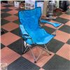 Image 1 : BLUE FOLDABLE CAMPING CHAIR