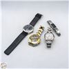 Image 1 : LOT OF 4 WATCHES INCLUDES REPLICA ROLEX