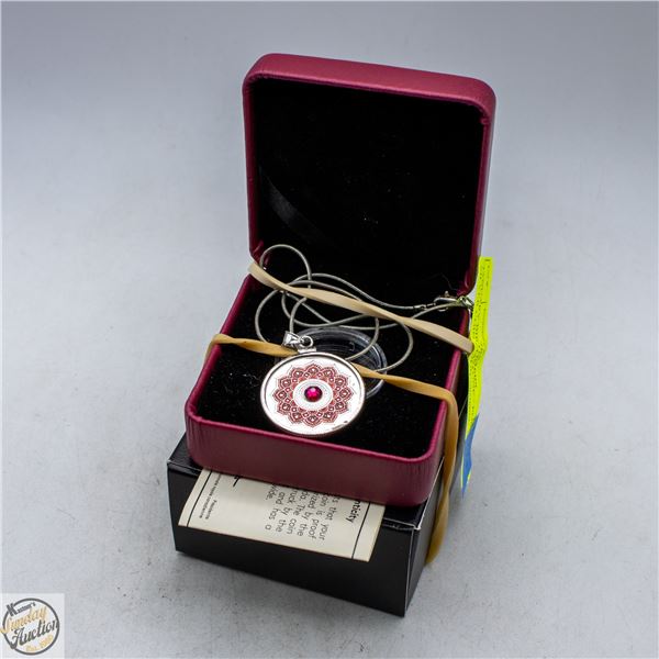 JANUARY BIRTHSTONE - PURE SILVER COIN MADE