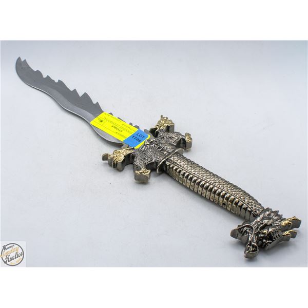 STAINLESS STEEL CEREMONIAL DRAGON DAGGER