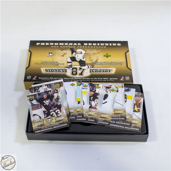 PHENOMENAL BEGINNING SIDNEY CROSBY 20 CARD SET