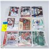 Image 1 : SHEET OF HOCKEY AUTOGRAPH CARDS