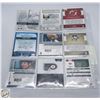 Image 2 : SHEET OF HOCKEY AUTOGRAPH CARDS
