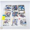 Image 1 : SHEET OF SIGNED HOCKEY CARDS NO COA
