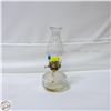 Image 1 : VINTAGE CLEAR KEROSENE OIL LAMP
