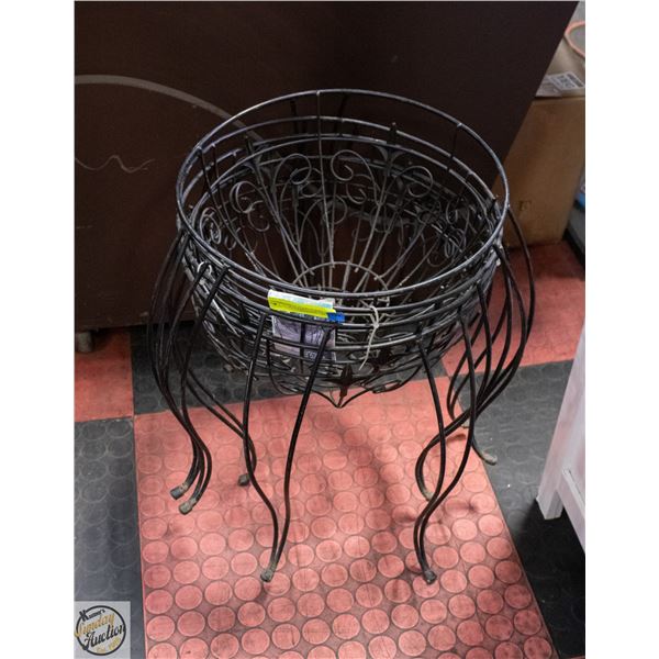 3 X 16INCH METAL PLANT STANDS