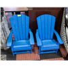Image 1 : 2 ADIRONDACK CHILDRENS CHAIRS FOR
