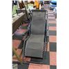 Image 1 : FOLDING GRAVITY LOUNGE CHAIR (HINGE AREAS ARE