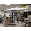 Image 1 : EXTRA LARGE LED SUNBRELLA WITH WEIGHTED BASE