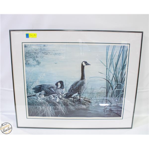 LIMITED ED. LITHO- "CANADA'S AT SUNRISE" 32X26