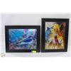 Image 1 : LOT OF 2 HOLOGRAPHIC PICTURES
