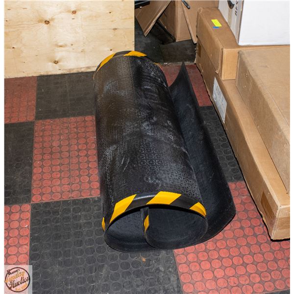 3' X 5' ANTI-FATIQUE SAFETY WALK MAT YELLOW EDGING