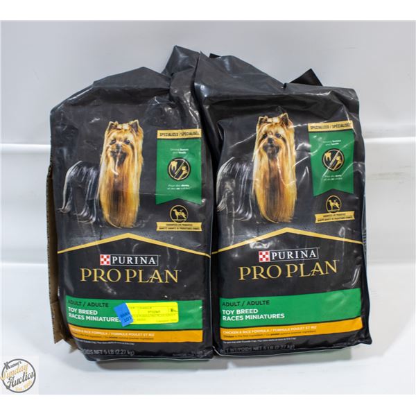 2X5LB PURINA PRO PLAN ADULT TOY BREED