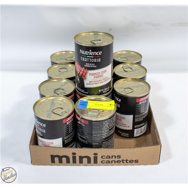 12X400G NUTRIENCE TRATTORIA DOG FOOD