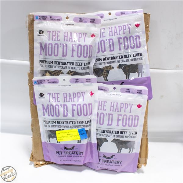 4X90G PET TREATERY DOG TREATS- HAPPY