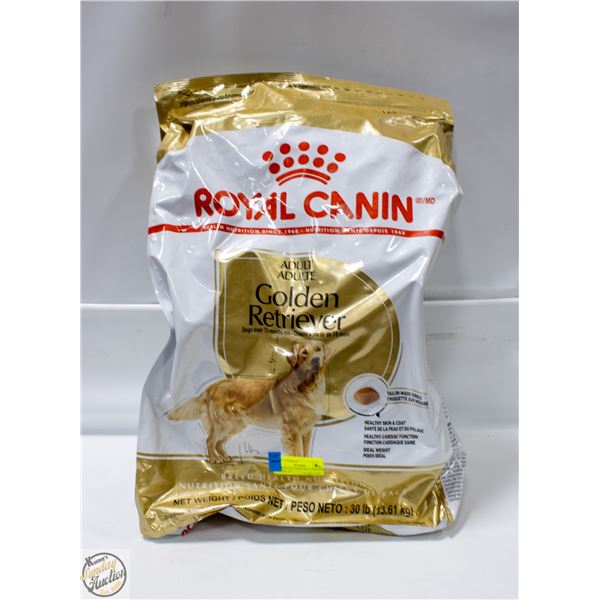 30LB ROYAL CANIN ADULT GOLDEN RETREIVER