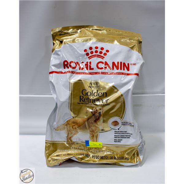 30LB ROYAL CANIN ADULT GOLDEN RETRIEVER