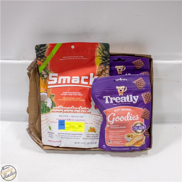 210G SMACK DOG FOOD RAW DEHYDRATED