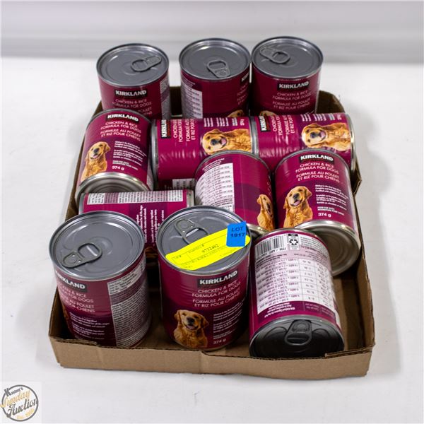 12X374G KIRKLAND CHICKEN & RICE DOG
