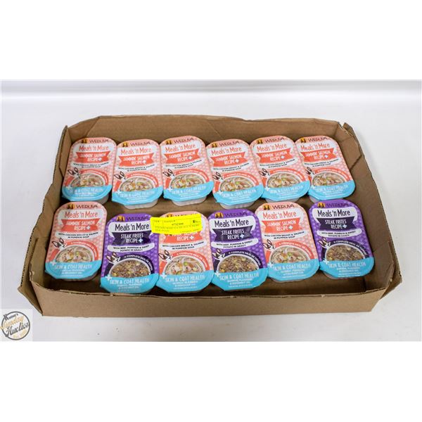 12X100G WERUVA MEALS 'N MORE DOG FOOD