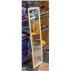 Image 1 : LONG WOOD FRAMED MIRROR 50"X14"