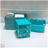 Image 1 : ORGANIZING CONTAINERS ASSORTED LOT