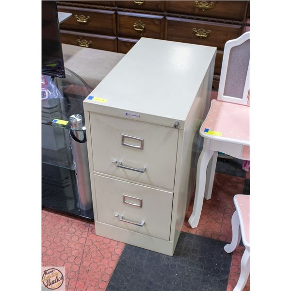 2 DRAWER FILE CABINET
