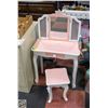 Image 1 : KIDS VANITY WITH STOOL