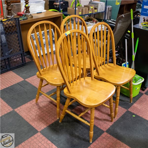 RICHI COLLECTION CANADA SOLID WOOD ARROWBACK