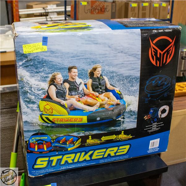 STRIKER 3 MULTI-PERSON TUBE FOR BEHIND BOAT TOWING