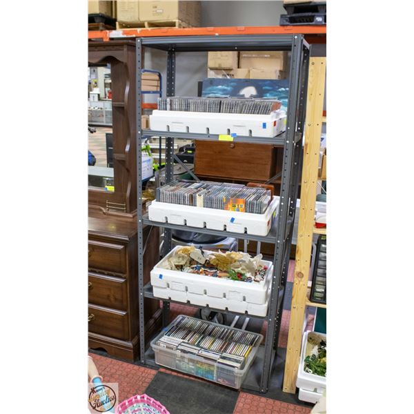 5 TIER METAL SHELF 15"X30"X70"