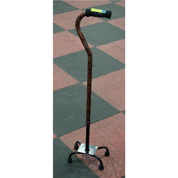 ART DECOR PRINT 4 LEG CANE