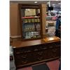 Image 1 : VINTAGE SOLID WOOD DRESSER WITH A MATCHING