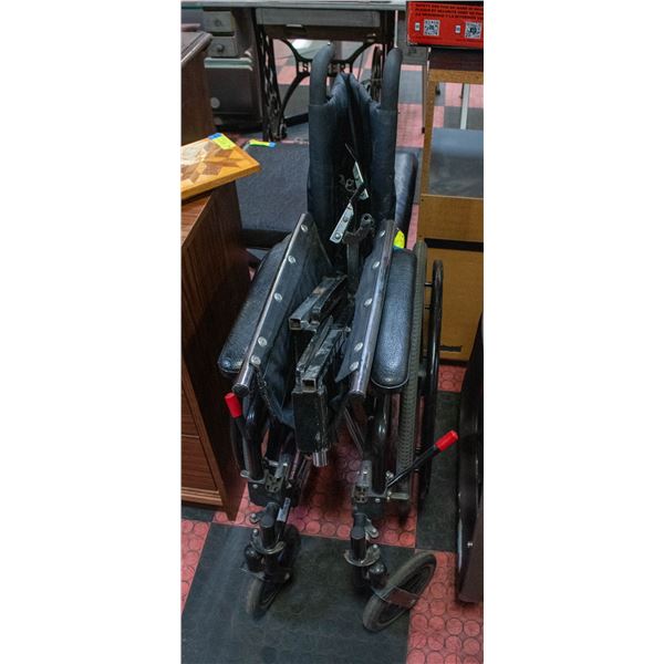 MAPLE LEAF "SWIFT" WHEEL CHAIR 350LB CAPACITY