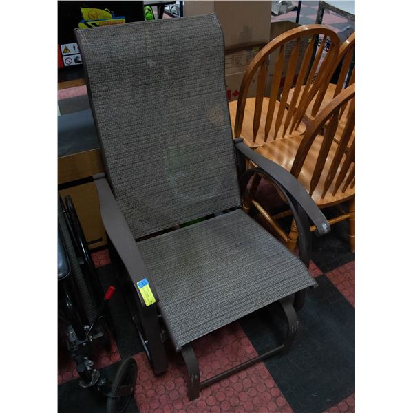 PATIO HIGH BACK ROCKING CHAIR