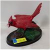 Image 1 : RED CARDINAL CERAMIC FIGURINE H-8"