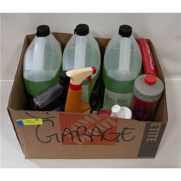 GARAGE AND AUTOMOTIVE CHEMICALS & LUBRICANTS