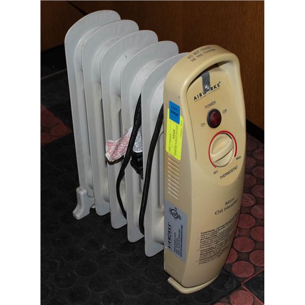 AIRWORK’S SPACE HEATER (YELLOWED PLASTIC)