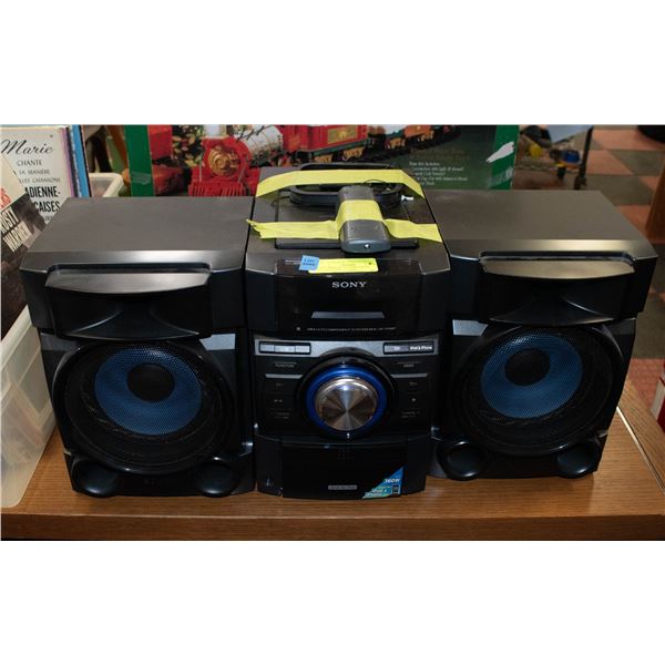 SONY MINI HI-FI COMPONENT SYSTEM MHC-EC709IP