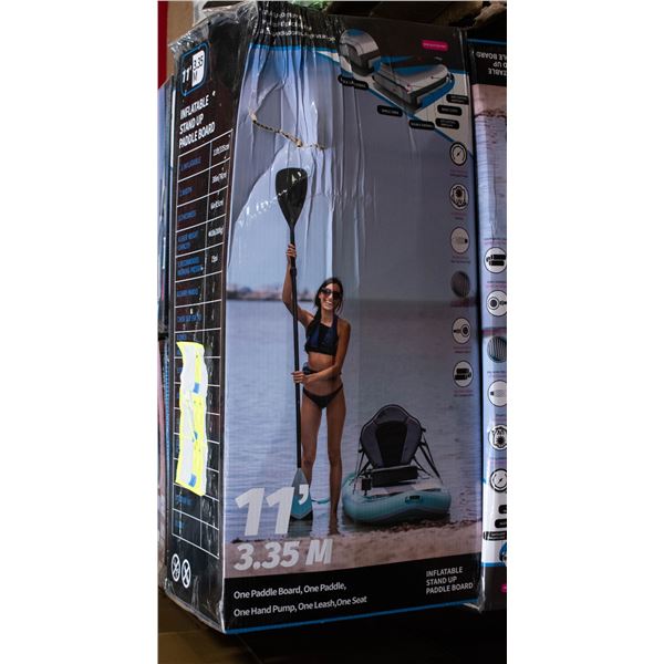 NEW 11' INFLATABLE STAND UP PADDLE BOARD