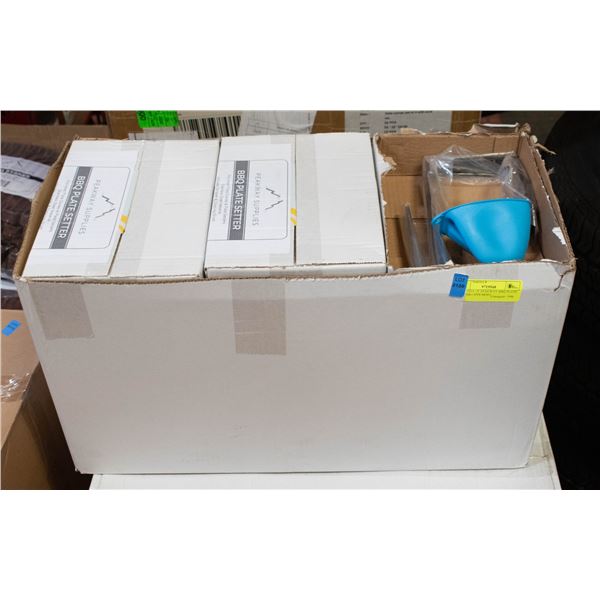 15 BOXES OF PEAKWAY BBQ PLATE SETTER ( FITS MOST