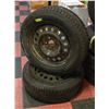 Image 1 : SET OF 2 WINTER 225/65R17 TIRES BOLT PATTERN 5X127